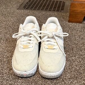 Nike Women's Sneakers - Cream and White